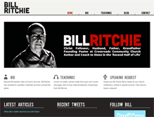 Tablet Screenshot of billritchie.org